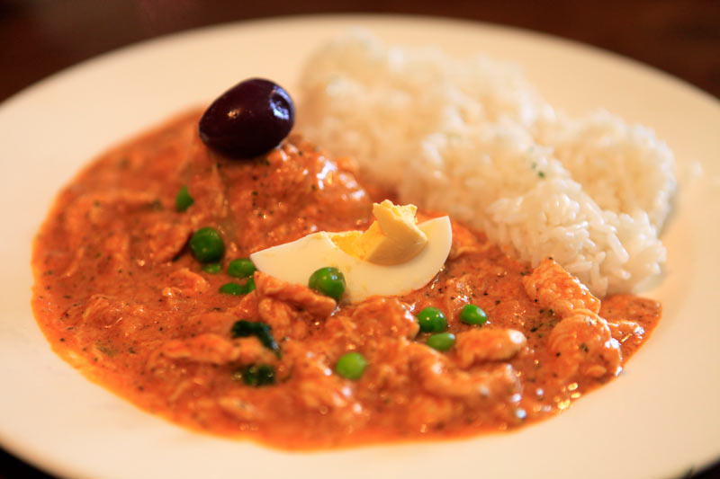 プカラという日本人経営のレストランで昼食。美味しかった。