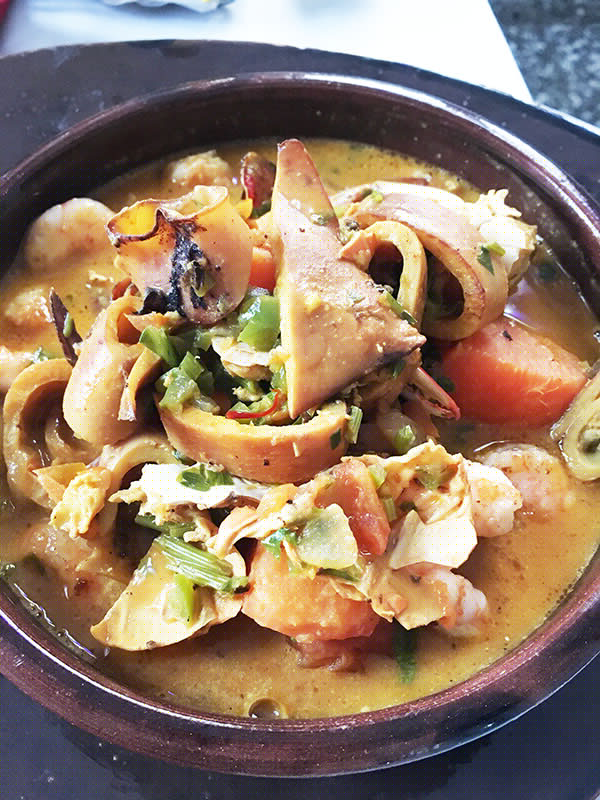 海鮮スープ　Chupe de Mariscos